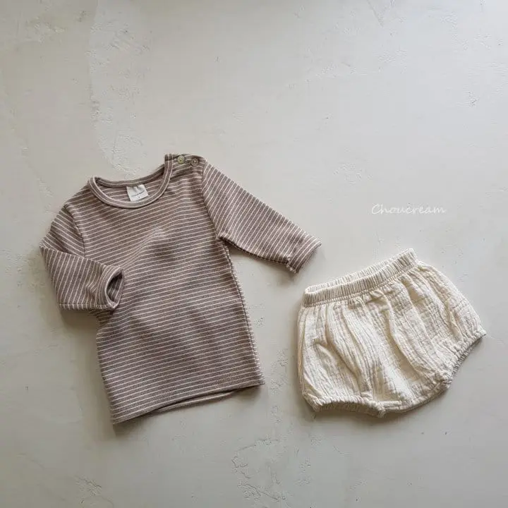 Choucream - Korean Baby Fashion - #babyboutique - Bebe ST Tee - 7