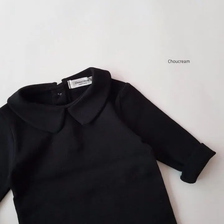 Choucream - Korean Baby Fashion - #babyboutique - Bebe Collar Tee - 6