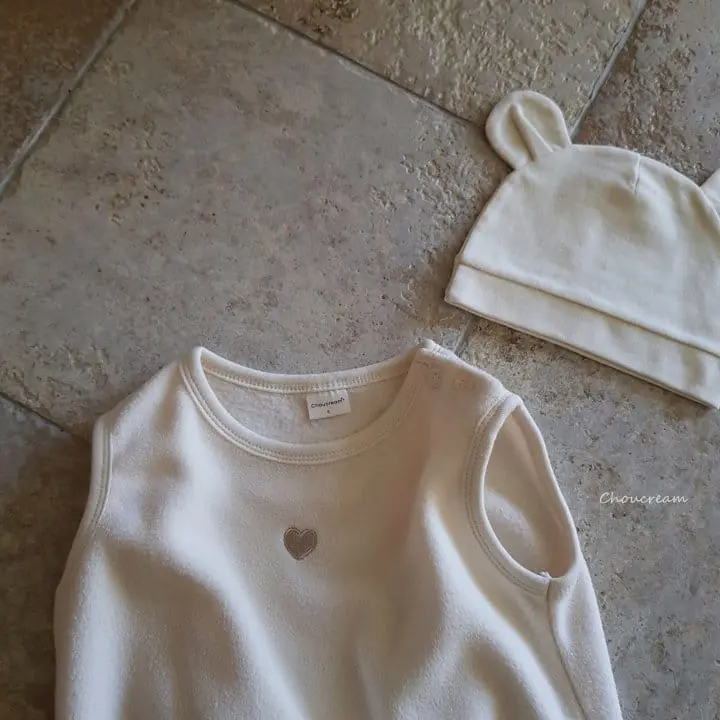 Choucream - Korean Baby Fashion - #babyfashion - Cozy Vest Bodysuit - 7