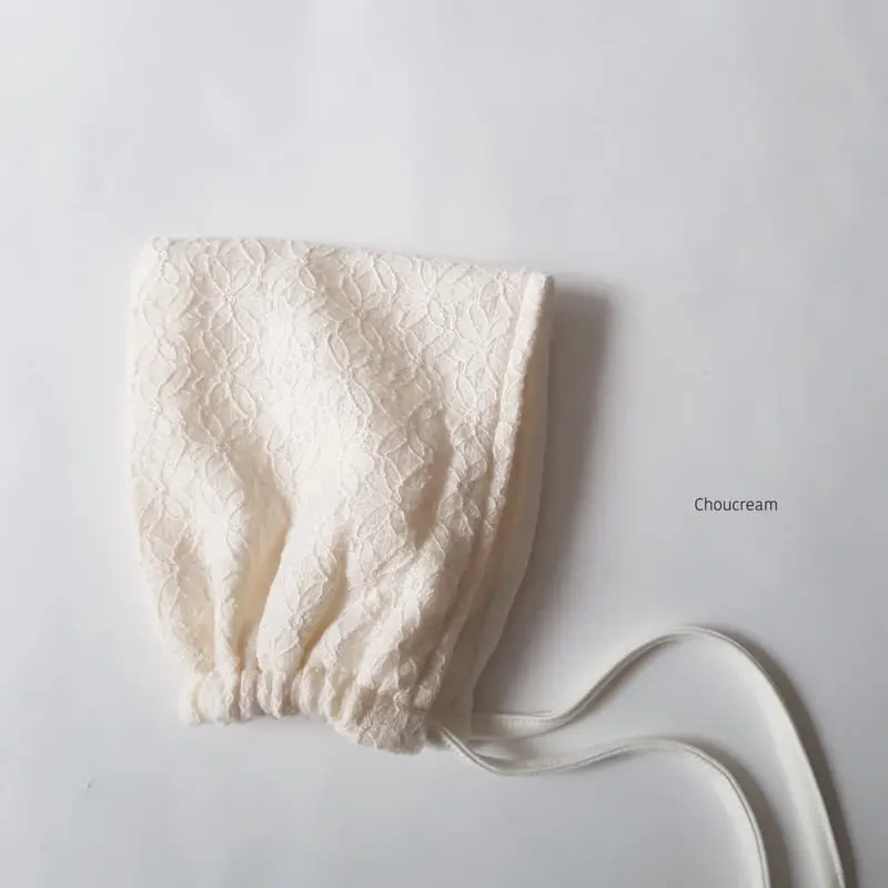 Choucream - Korean Baby Fashion - #babyfashion - Winter Lace Bonnet
