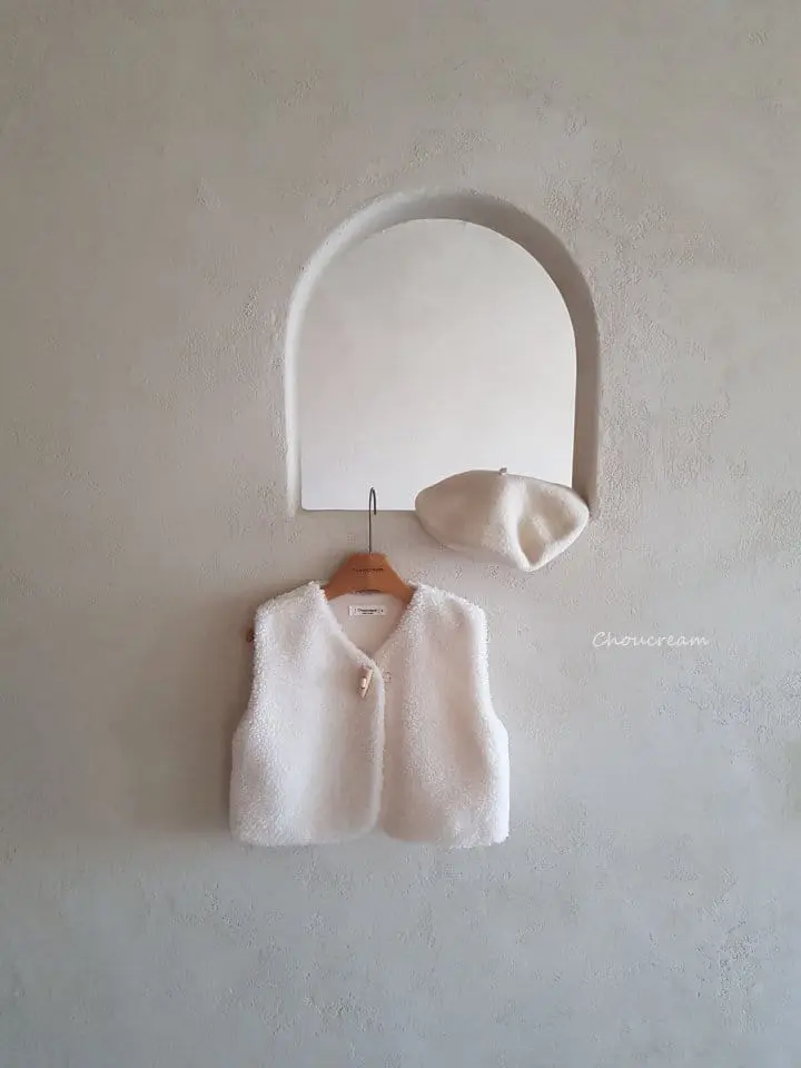 Choucream - Korean Baby Fashion - #babyfever - Bebe Fluffy Vest - 2