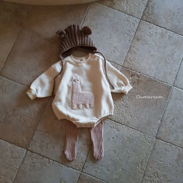 Choucream - Korean Baby Fashion - #babyfever - Alpaca Bodysuit