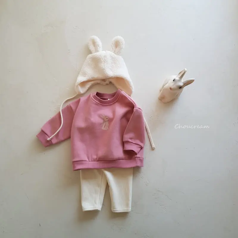 Choucream - Korean Baby Fashion - #babyfever - Rabbit Sweatshirt - 3