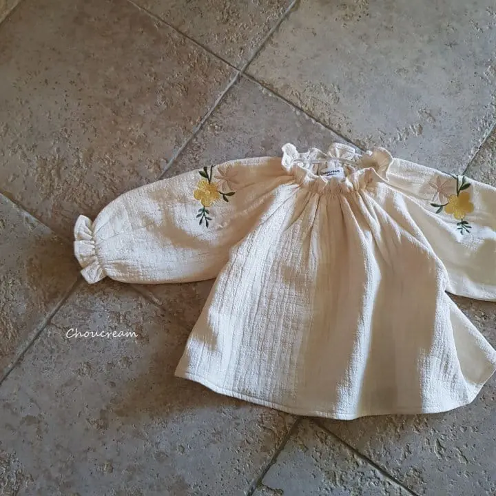 Choucream - Korean Baby Fashion - #babylifestyle - Blooming Blouse - 8