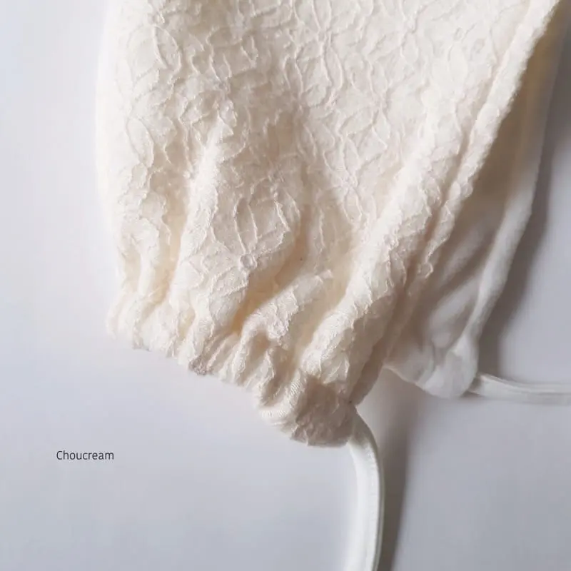 Choucream - Korean Baby Fashion - #babygirlfashion - Winter Lace Bonnet - 4