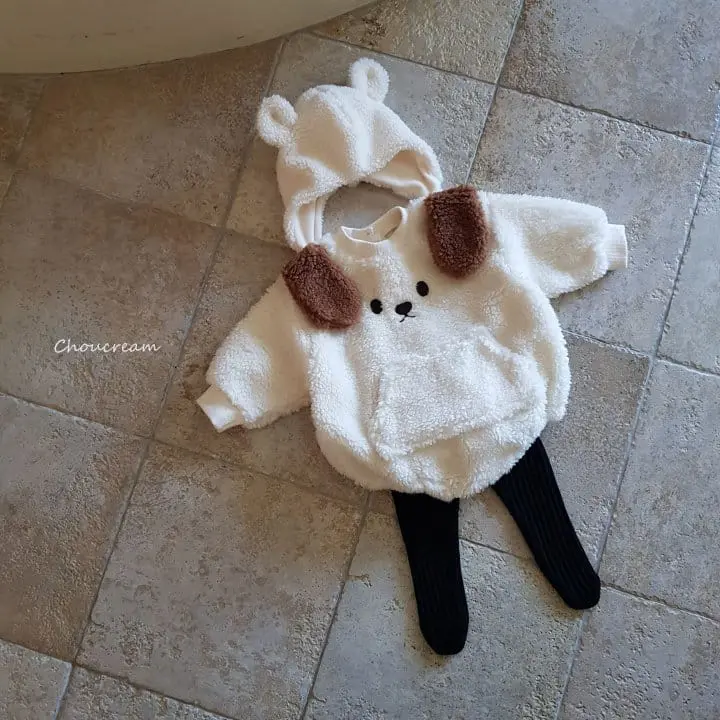 Choucream - Korean Baby Fashion - #babyoutfit - Puppy Bodysuit