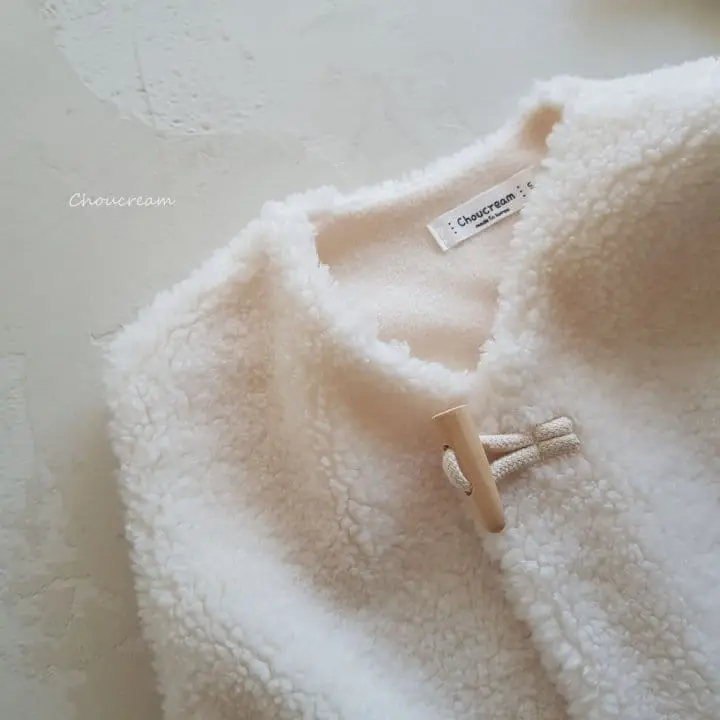 Choucream - Korean Baby Fashion - #babyoutfit - Bebe Fluffy Vest - 8