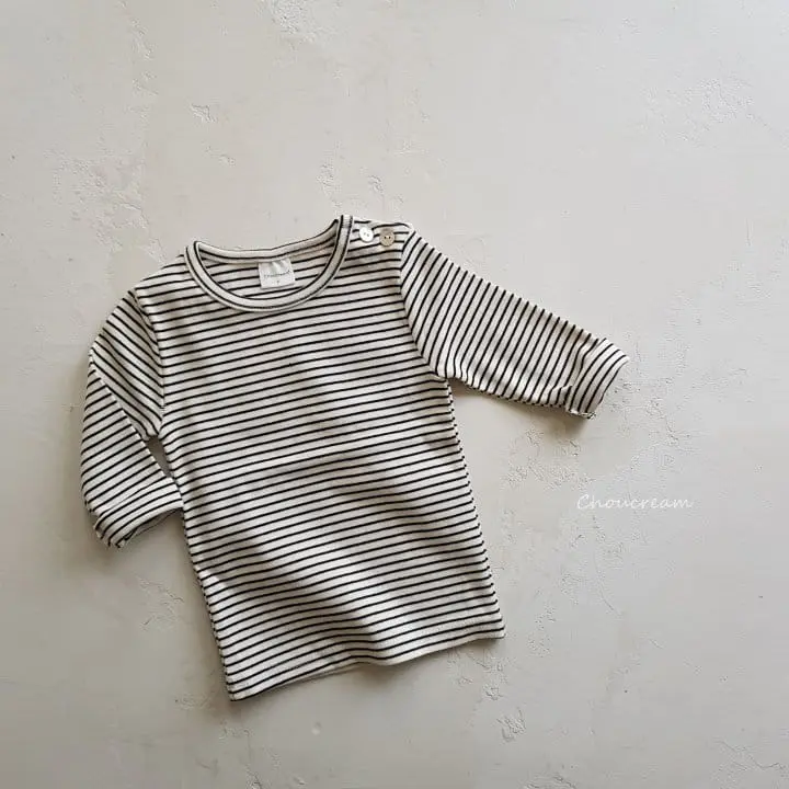 Choucream - Korean Baby Fashion - #babyoutfit - Bebe ST Tee