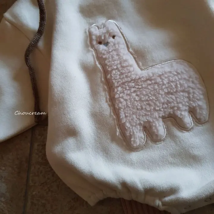 Choucream - Korean Baby Fashion - #babyoutfit - Alpaca Bodysuit - 6
