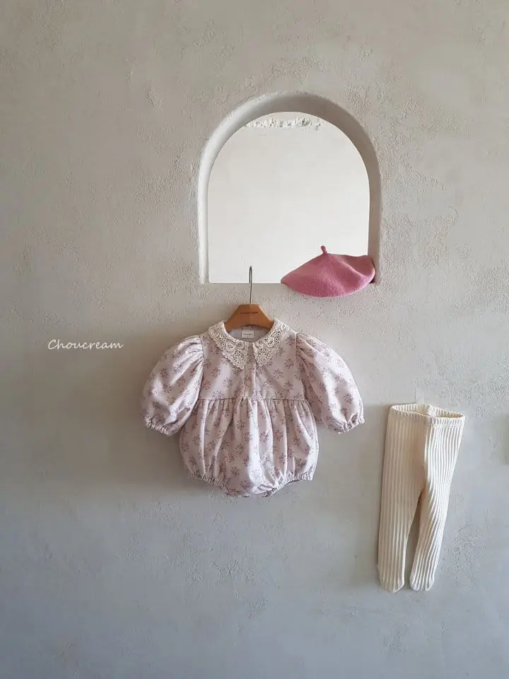 Choucream - Korean Baby Fashion - #babyoutfit - Esabel Bodysuit - 3