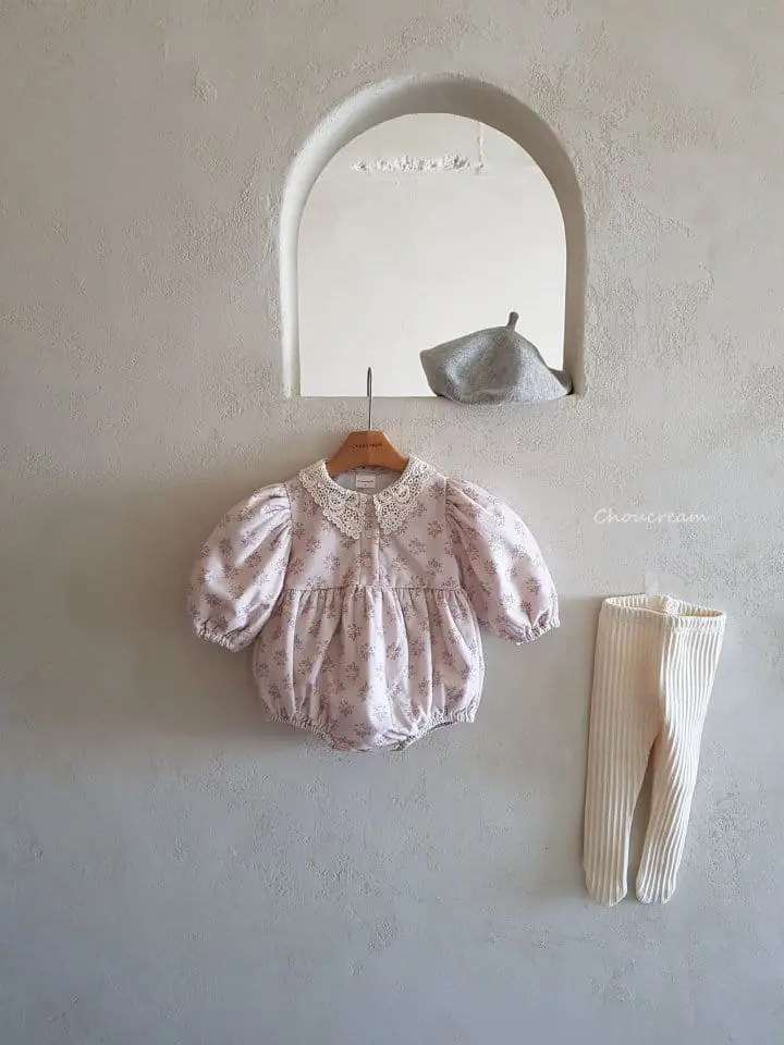 Choucream - Korean Baby Fashion - #babyoutfit - Esabel Bodysuit - 4