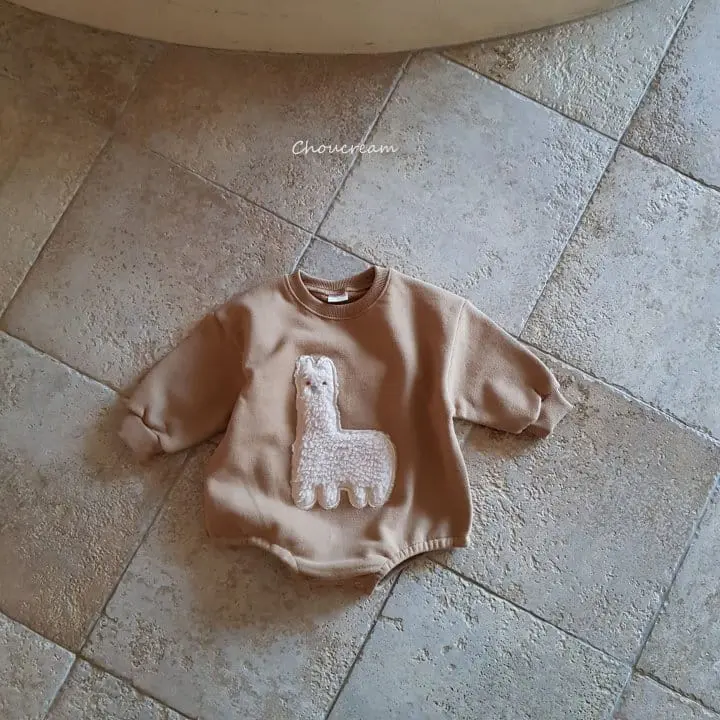 Choucream - Korean Baby Fashion - #babywear - Alpaca Bodysuit - 8