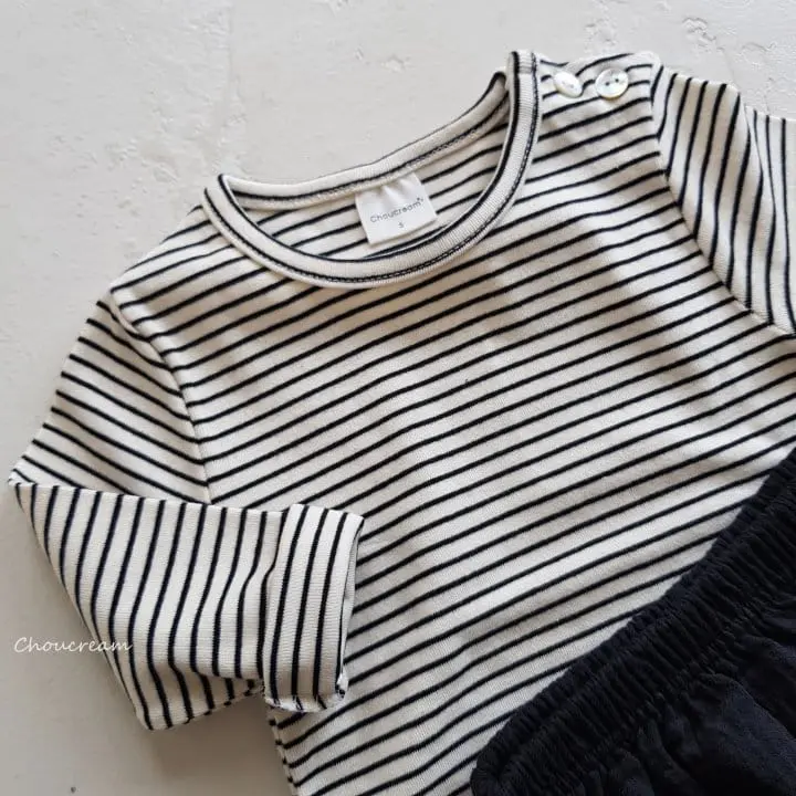 Choucream - Korean Baby Fashion - #onlinebabyshop - Bebe ST Tee - 5
