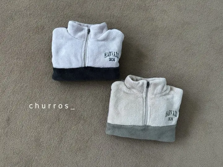 Churros - Korean Children Fashion - #designkidswear - Boa Anorak Sweatshirt - 3