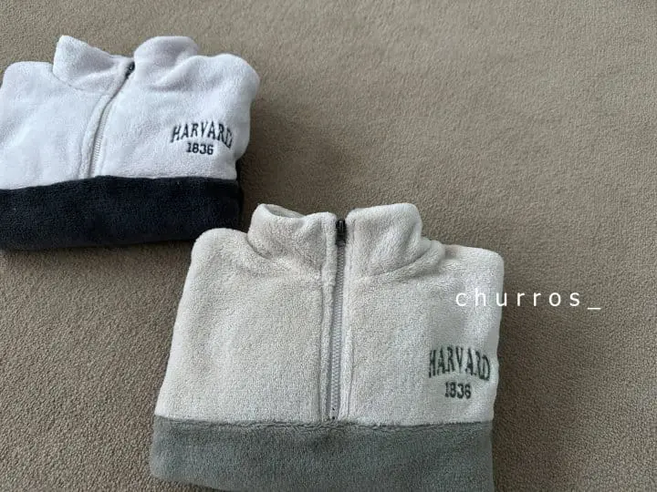 Churros - Korean Children Fashion - #designkidswear - Boa Anorak Sweatshirt - 4