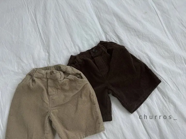 Churros - Korean Children Fashion - #todddlerfashion - Corcuroy Pants - 10