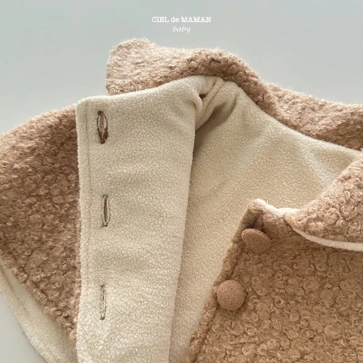 Ciel De Maman - Korean Baby Fashion - #babyboutique - Bebe Cape Coat - 6