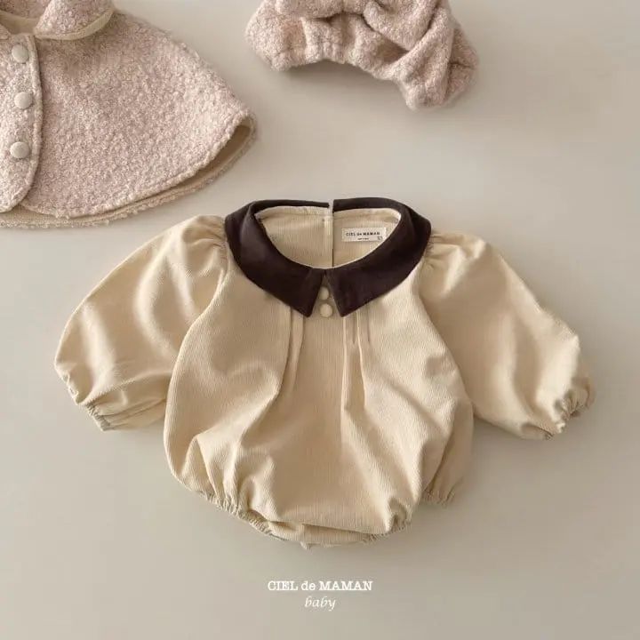 Ciel De Maman - Korean Baby Fashion - #babyboutiqueclothing - Rib Pintuck Suit - 7