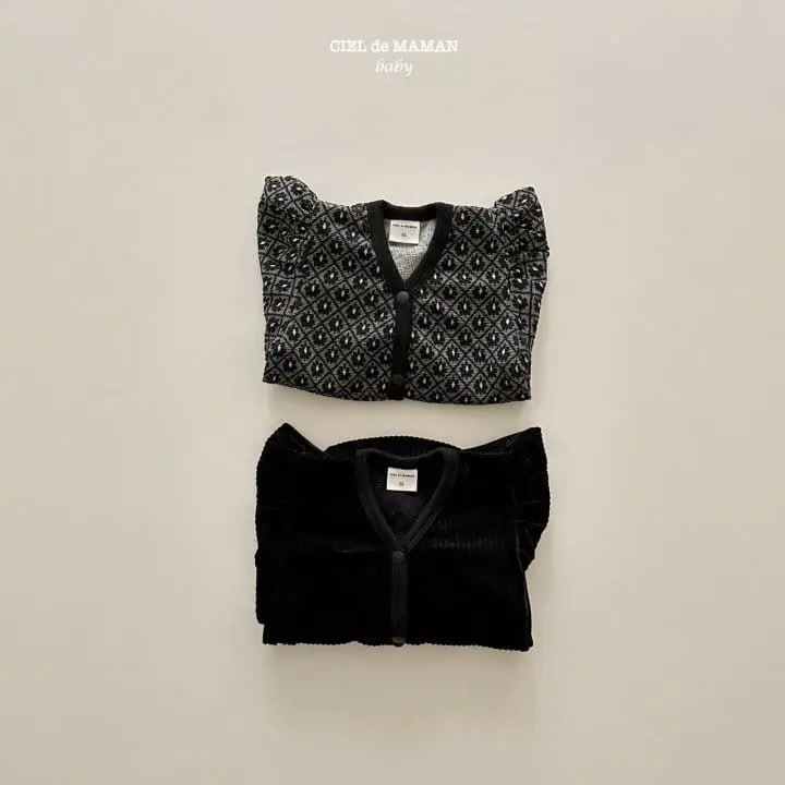 Ciel De Maman - Korean Baby Fashion - #babyfashion - Cardigan Bodysuit - 10