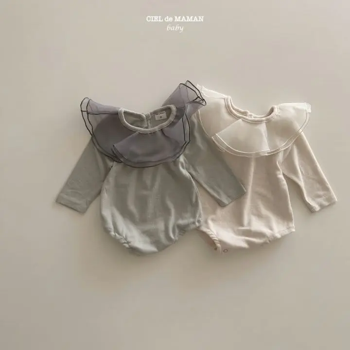 Ciel De Maman - Korean Baby Fashion - #babyfever - Pure One-piece Bodysuit - 10