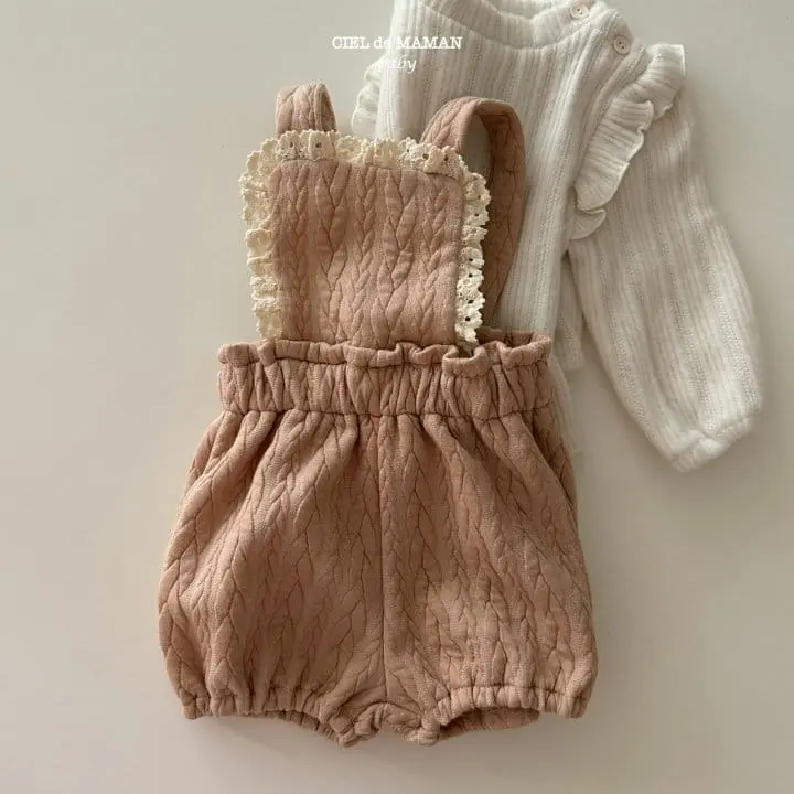 Ciel De Maman - Korean Baby Fashion - #babyfever - Twist Dungarees - 5