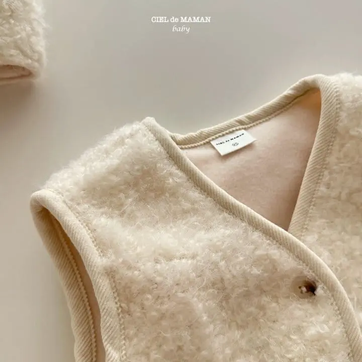 Ciel De Maman - Korean Baby Fashion - #babyoninstagram - Bboggle Vest Hats Set - 3