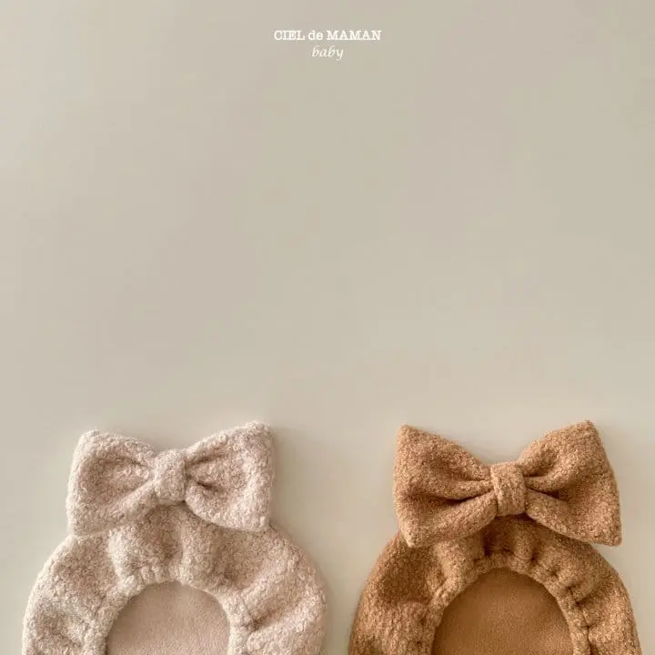 Ciel De Maman - Korean Baby Fashion - #babyootd - Ribbon Beret