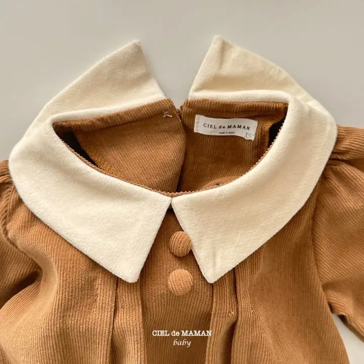 Ciel De Maman - Korean Baby Fashion - #onlinebabyboutique - Rib Pintuck Suit - 4