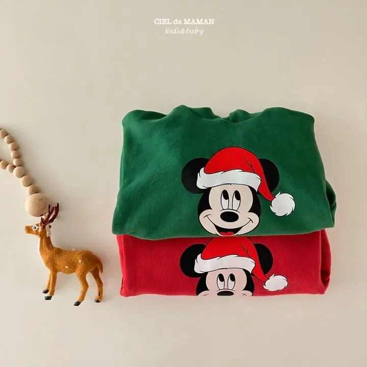 Ciel De Maman - Korean Baby Fashion - #smilingbaby - Santa M Bodysuit - 2