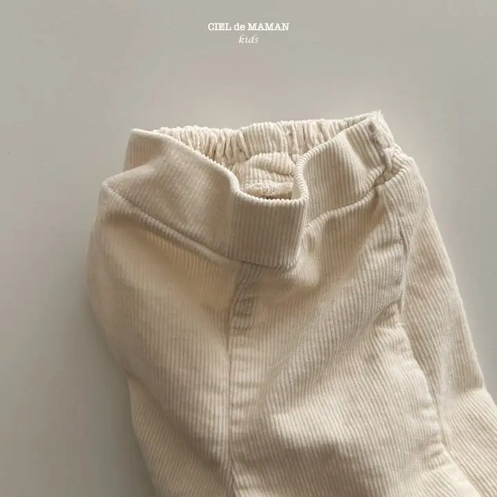 Ciel De Maman - Korean Children Fashion - #childofig - Rib Pants - 2