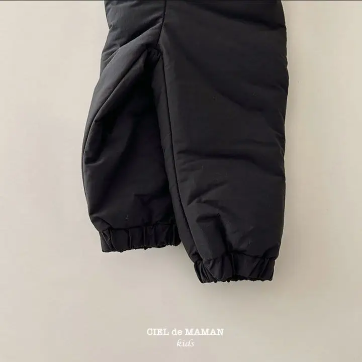 Ciel De Maman - Korean Children Fashion - #littlefashionista - Skii Dungarees Pants Flower - 5