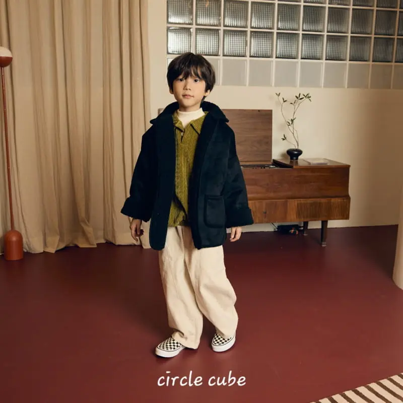 Circle Cube - Korean Children Fashion - #fashionkids - Rain Collar Tee - 7