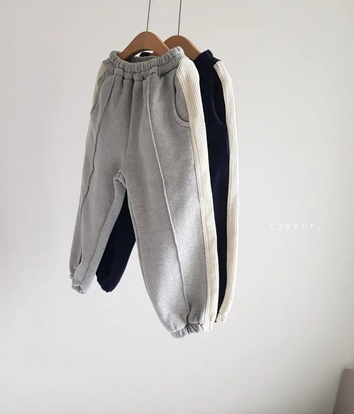 Cobalt - Korean Children Fashion - #childofig - Corduroy Jogger Pants - 9