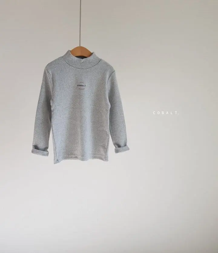 Cobalt - Korean Children Fashion - #designkidswear - Logo Turtleneck - 5