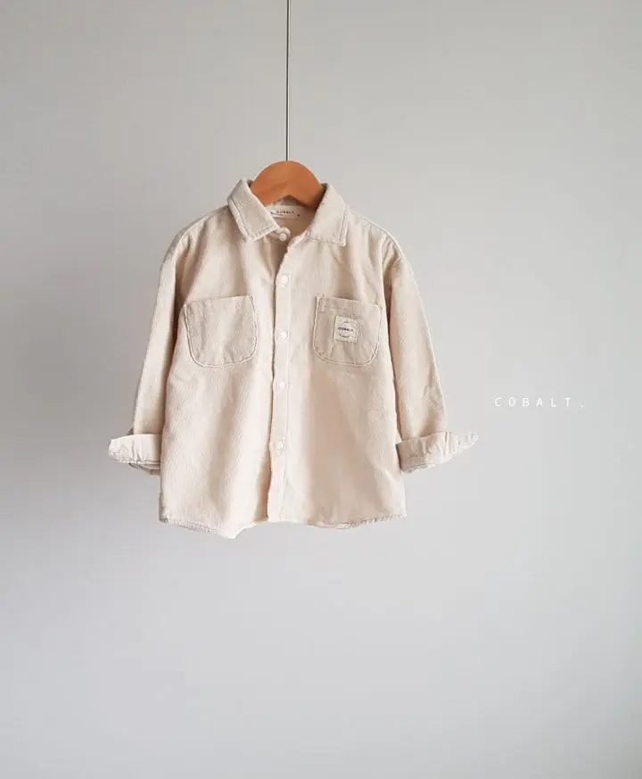 Cobalt - Korean Children Fashion - #designkidswear - Rib Fleece Shirt - 3