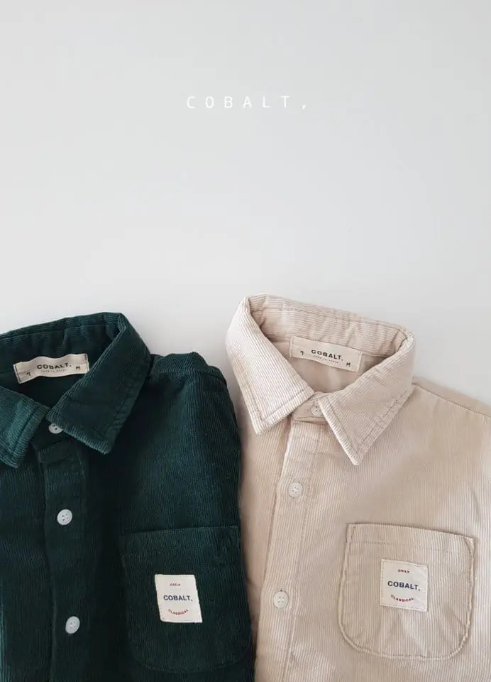 Cobalt - Korean Children Fashion - #fashionkids - Rib Fleece Shirt - 5