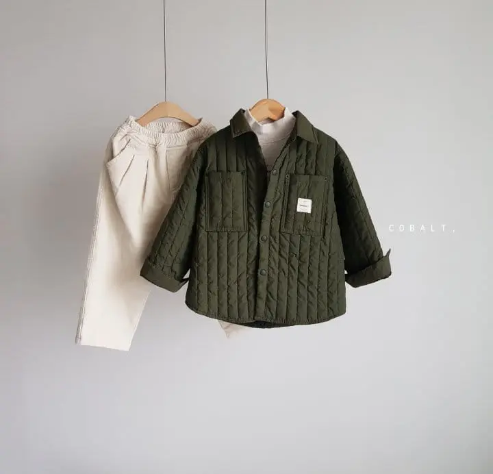 Cobalt - Korean Children Fashion - #minifashionista - Corduroy Span Pants - 3