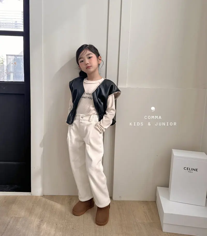 Comma - Korean Children Fashion - #fashionkids - Reversible Vest - 4
