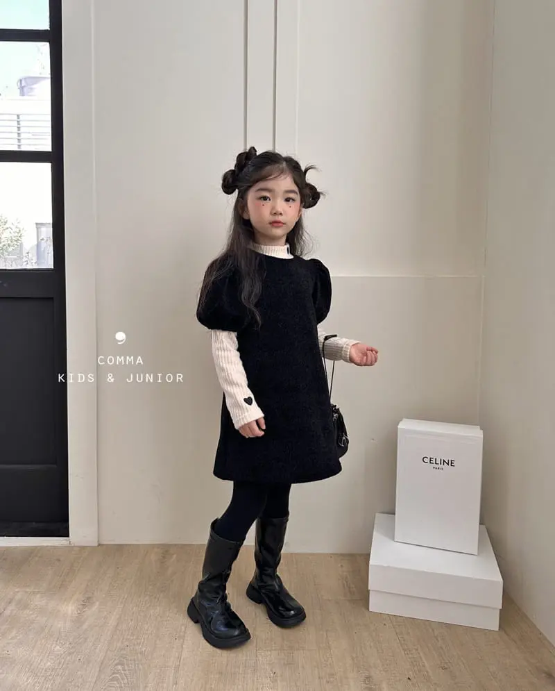 Comma - Korean Children Fashion - #littlefashionista - Party One-piece - 4