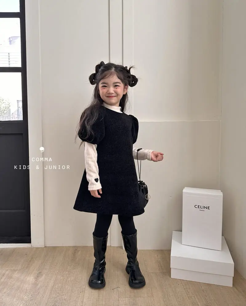 Comma - Korean Children Fashion - #prettylittlegirls - Party One-piece - 6