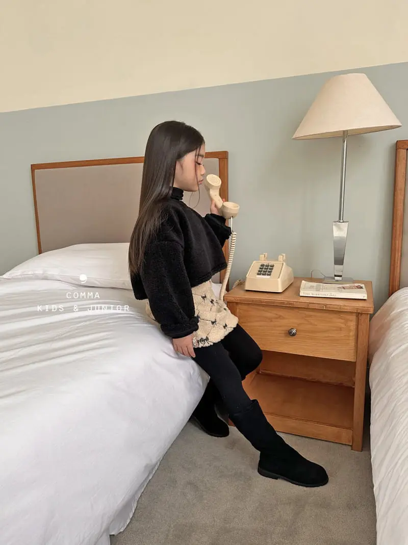 Comma - Korean Children Fashion - #stylishchildhood - Nal Turtleneck Tee - 5