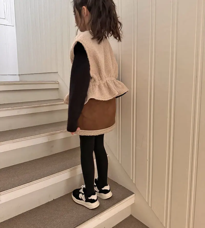 Comma - Korean Children Fashion - #todddlerfashion - Reversible Vest - 12