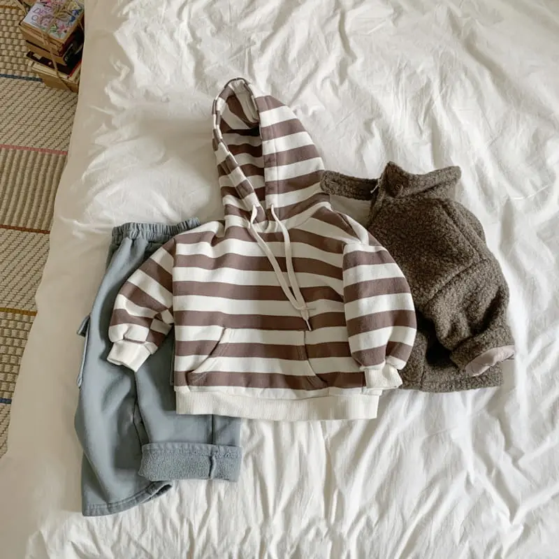 Cotton House - Korean Children Fashion - #childofig - ST Hoody Tee - 12