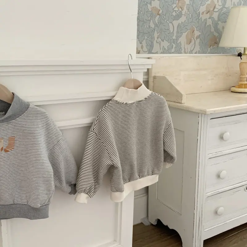 Cotton House - Korean Children Fashion - #childofig - Half Turtleneck Tee - 5