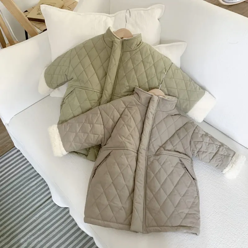 Cotton House - Korean Children Fashion - #childofig - Lisandra Long Padding Jumper - 2
