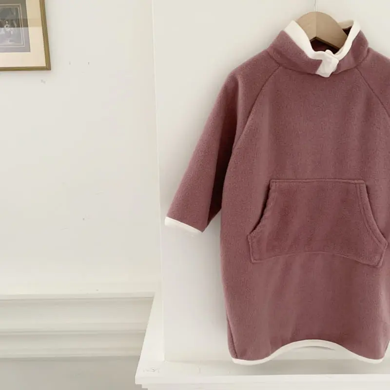Cotton House - Korean Children Fashion - #childrensboutique - Fleece Fla One-piece - 6