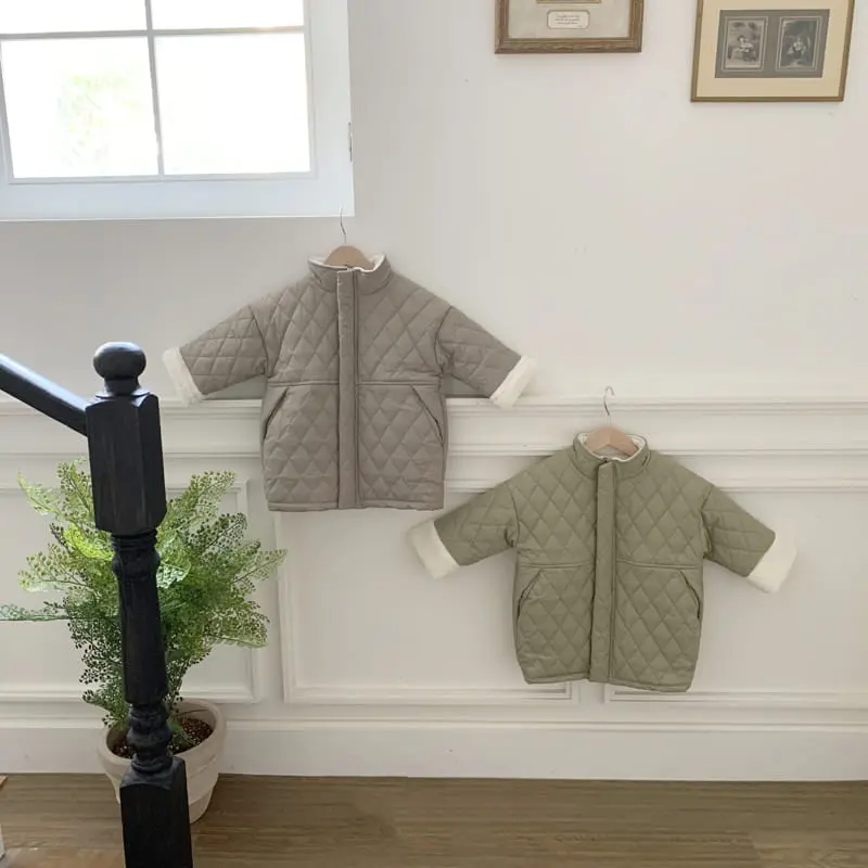 Cotton House - Korean Children Fashion - #childrensboutique - Lisandra Long Padding Jumper - 3