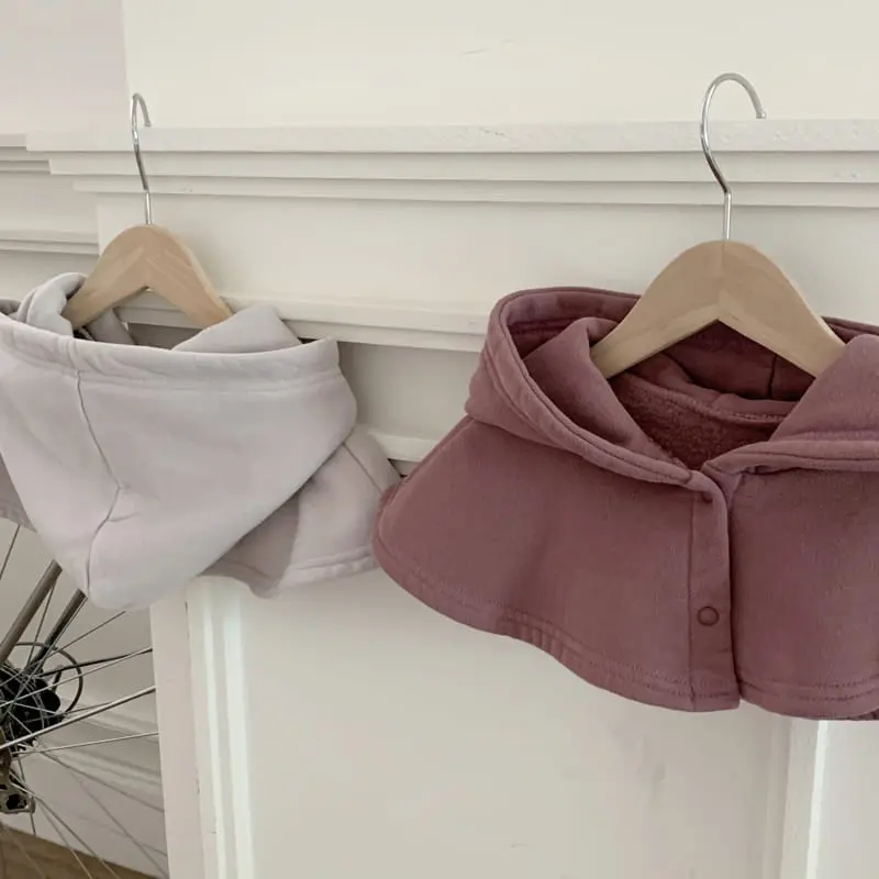 Cotton House - Korean Children Fashion - #designkidswear - Cozy Hoody Neck Warmer - 3