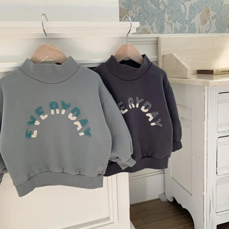 Cotton House - Korean Children Fashion - #designkidswear - Everyday Sweatshirt