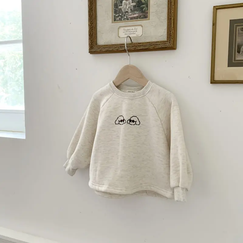 Cotton House - Korean Children Fashion - #discoveringself - Poodle Raglan Tee - 6
